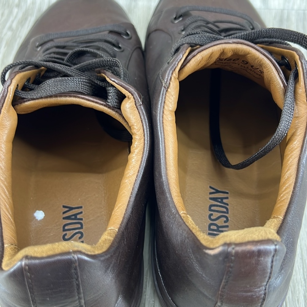 Thursday Boot Company Brown Leather Sneakers - Picture 6 of 10